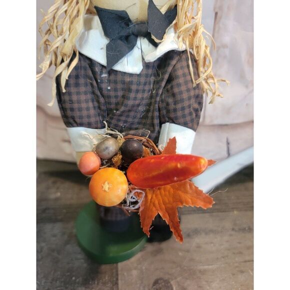 Scarecrow Boy Harvest bundle Thanksgiving fall Decor figure - Picture 3 of 6